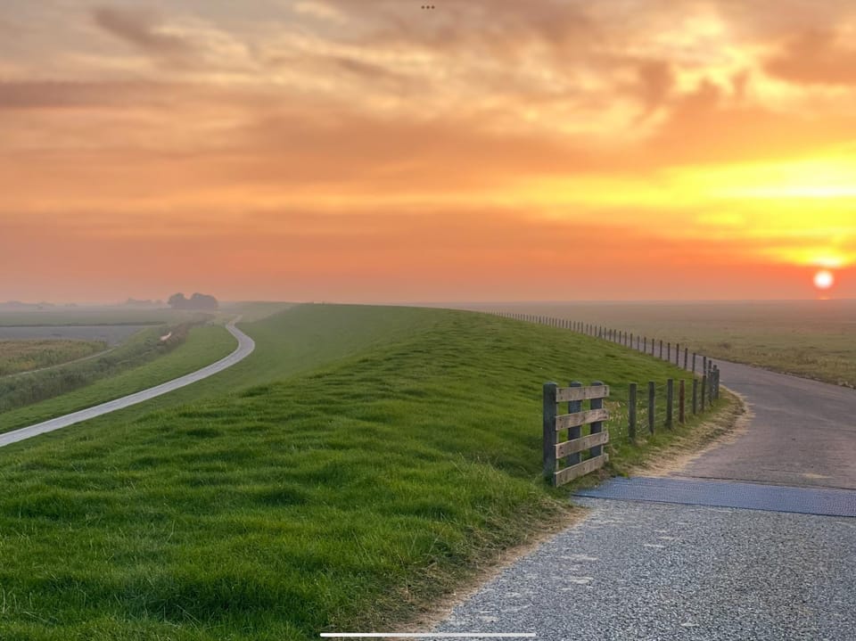 Natural landscape, Sunset