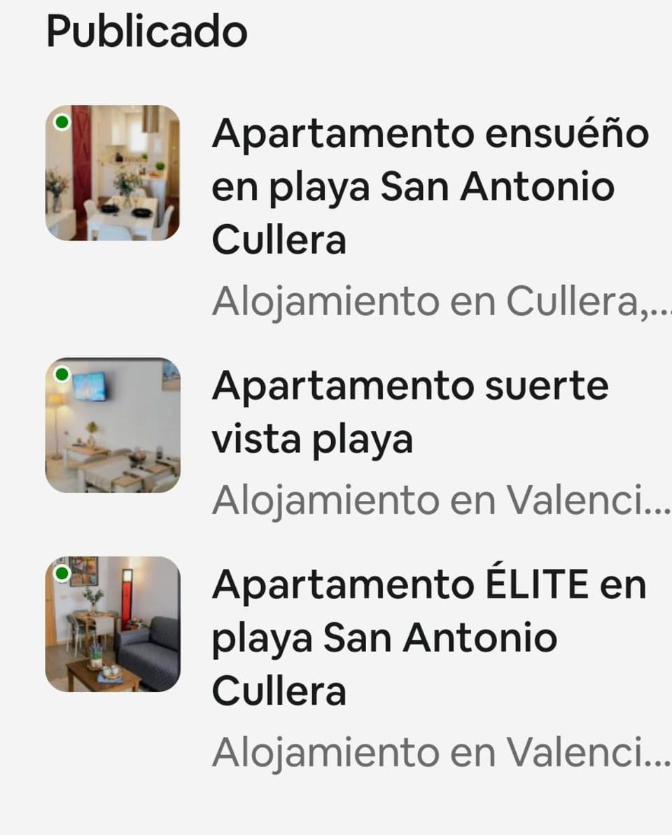 Apartamento SUERTE con vistas a la playa San Antonio de Cullera Apartment in Cullera
