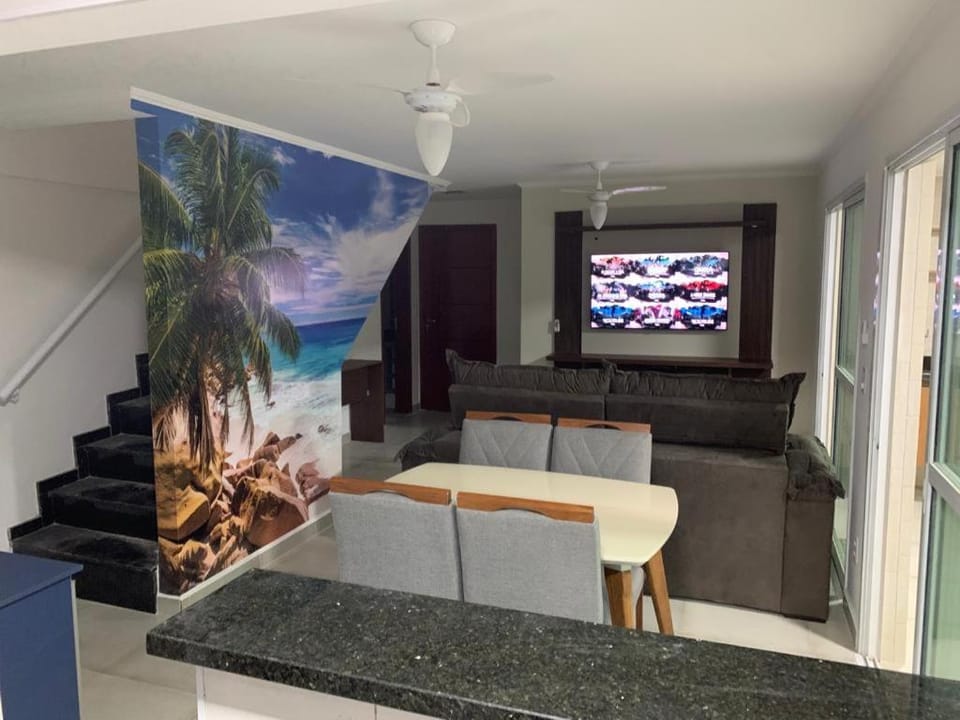 Apartamento Cobertura Duplex - Lindo e Gigante - Vista para o Mar - 103mts Apartment in State of São Paulo