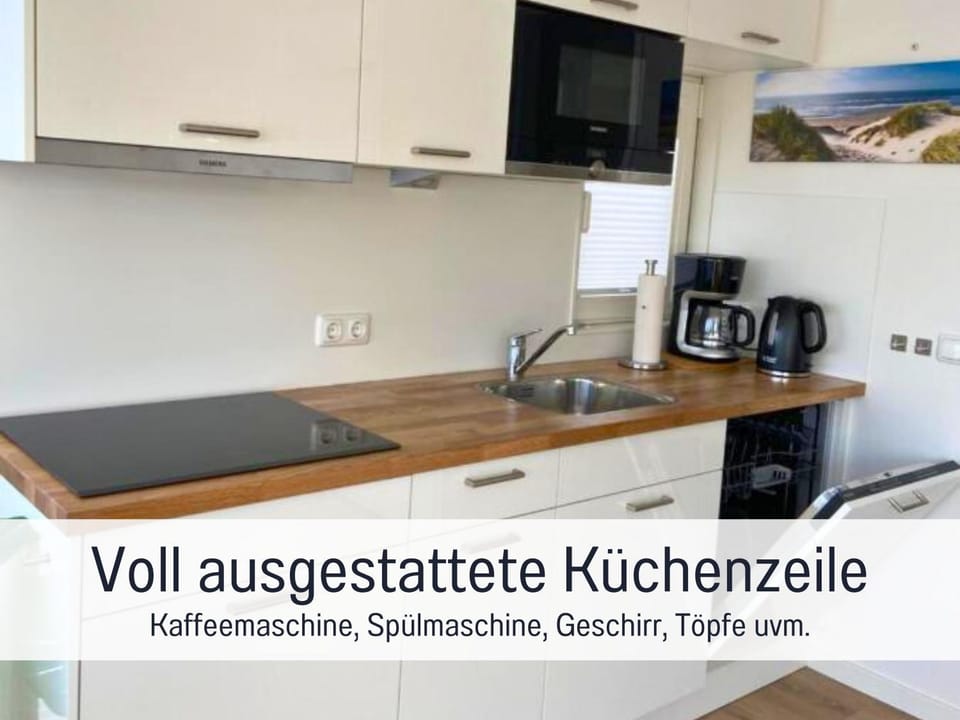 Kitchen or kitchenette, dishwasher, microwave