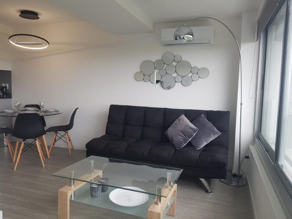 Living room, air conditioner