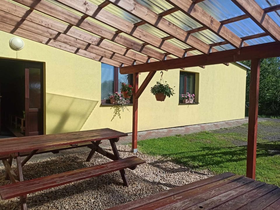 Property building, Garden, Garden view