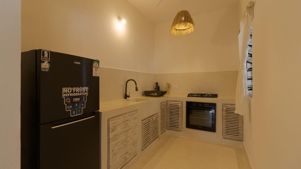 Kitchen or kitchenette, oven, stove