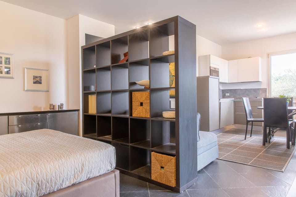 Property building, Living room, Bedroom