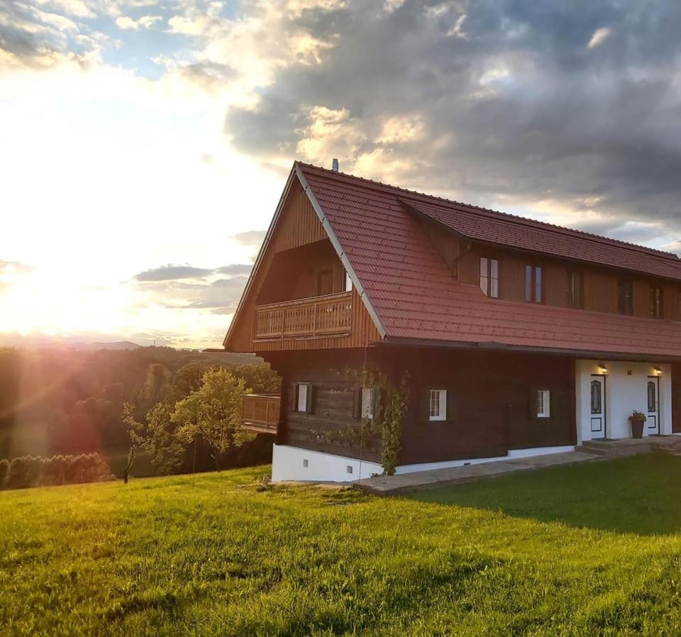 Property building, Sunset