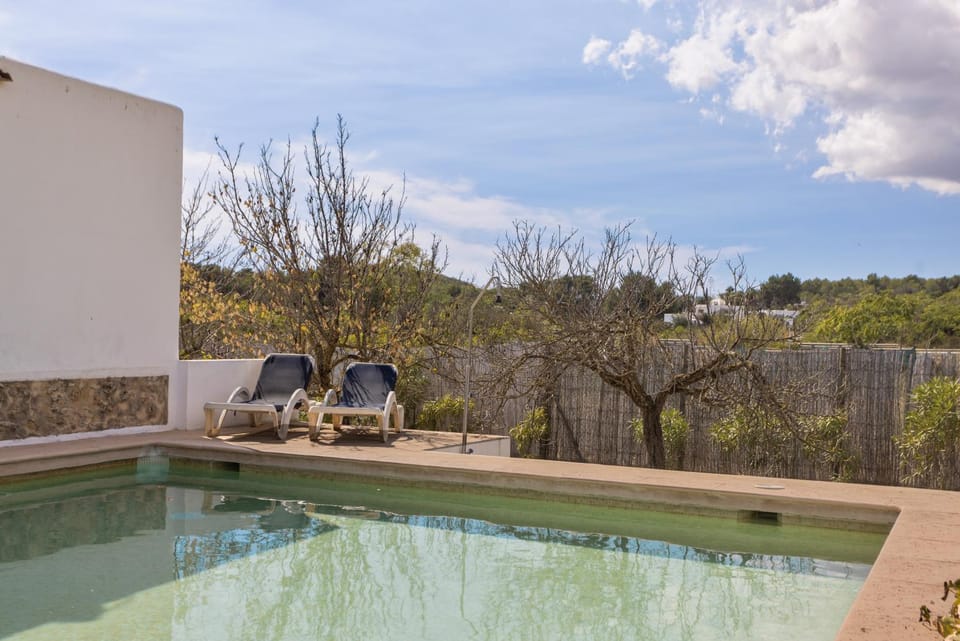 Property building, Living room, Swimming pool