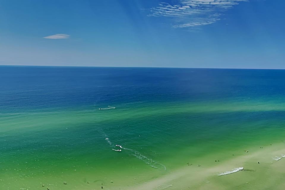Bird's eye view, Beach, Sea view