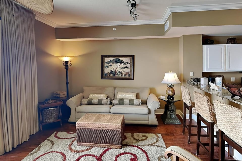 Kitchen or kitchenette, Living room, Seating area, furniture