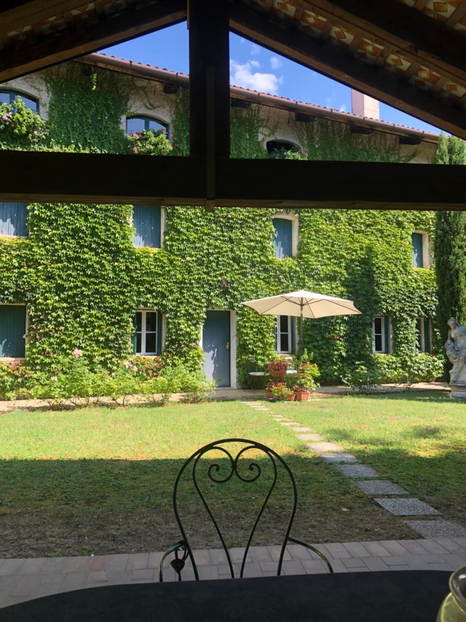 Property building, Garden