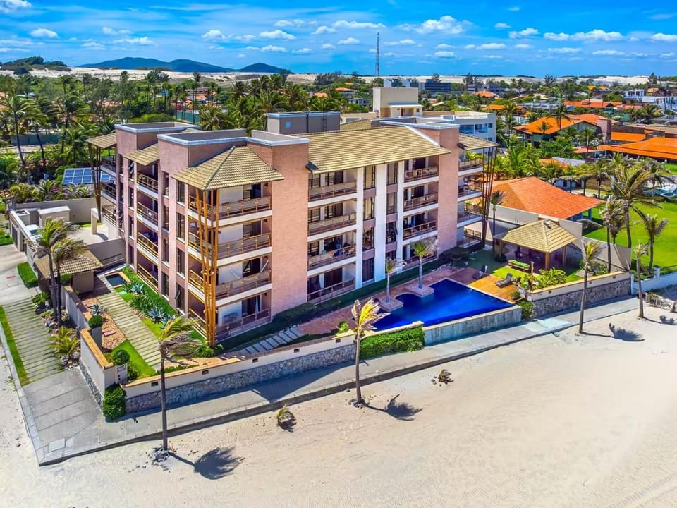 Property building, Bird's eye view, Balcony/Terrace, Beach, Pool view, Sea view, Swimming pool