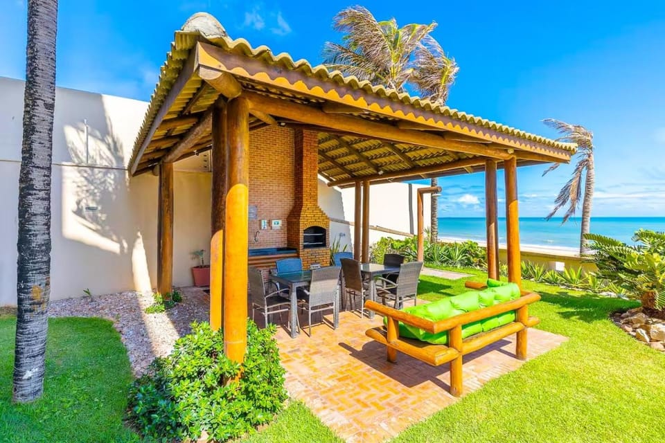 Patio, BBQ facilities, Garden, Dining area, Sea view
