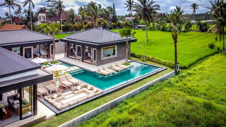 Property building, Natural landscape, Garden, Seating area, Garden view, Pool view, Swimming pool, internet, sunbed