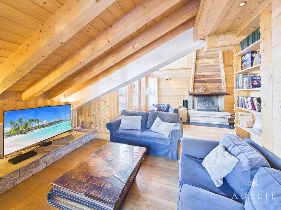 Appartement 4 pièces, centre station, 8-10 personnes, cheminée, WIFI - FR-1-398-640 Apartment in Montvalezan