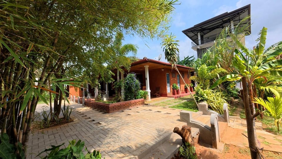 Property building, Garden view