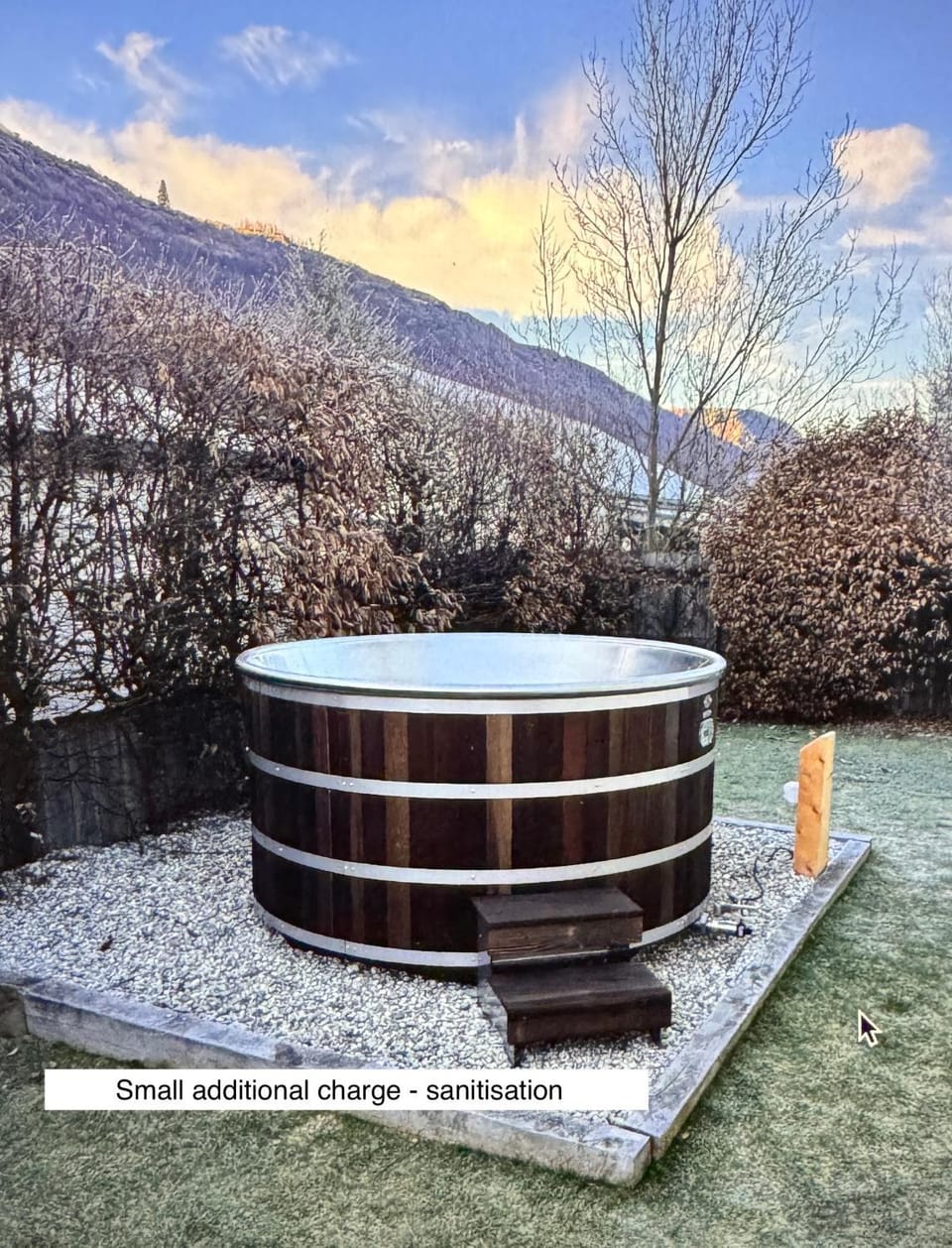 Hot Tub, Mountain view