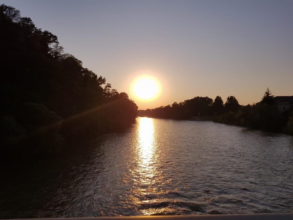 Natural landscape, Hiking, Hiking, Cycling, Cycling, Sunset
