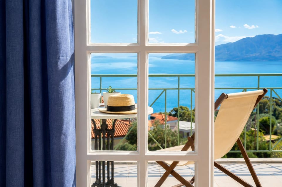 View (from property/room), Balcony/Terrace, Sea view