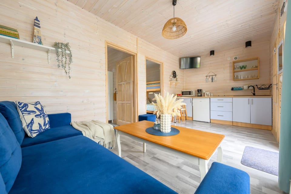 Living room, kitchen