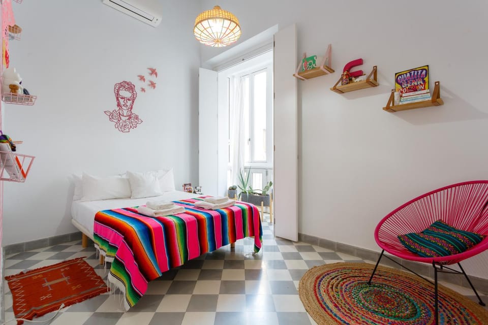 Bed, Bedroom