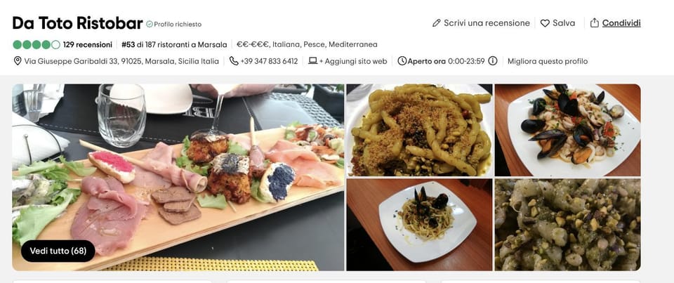 Restaurant/places to eat