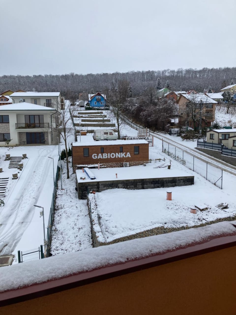 Property building, Winter