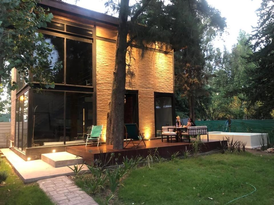Property building, Garden view
