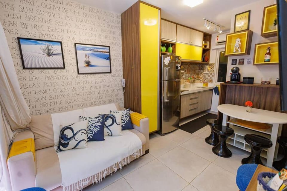 Living room, kitchen
