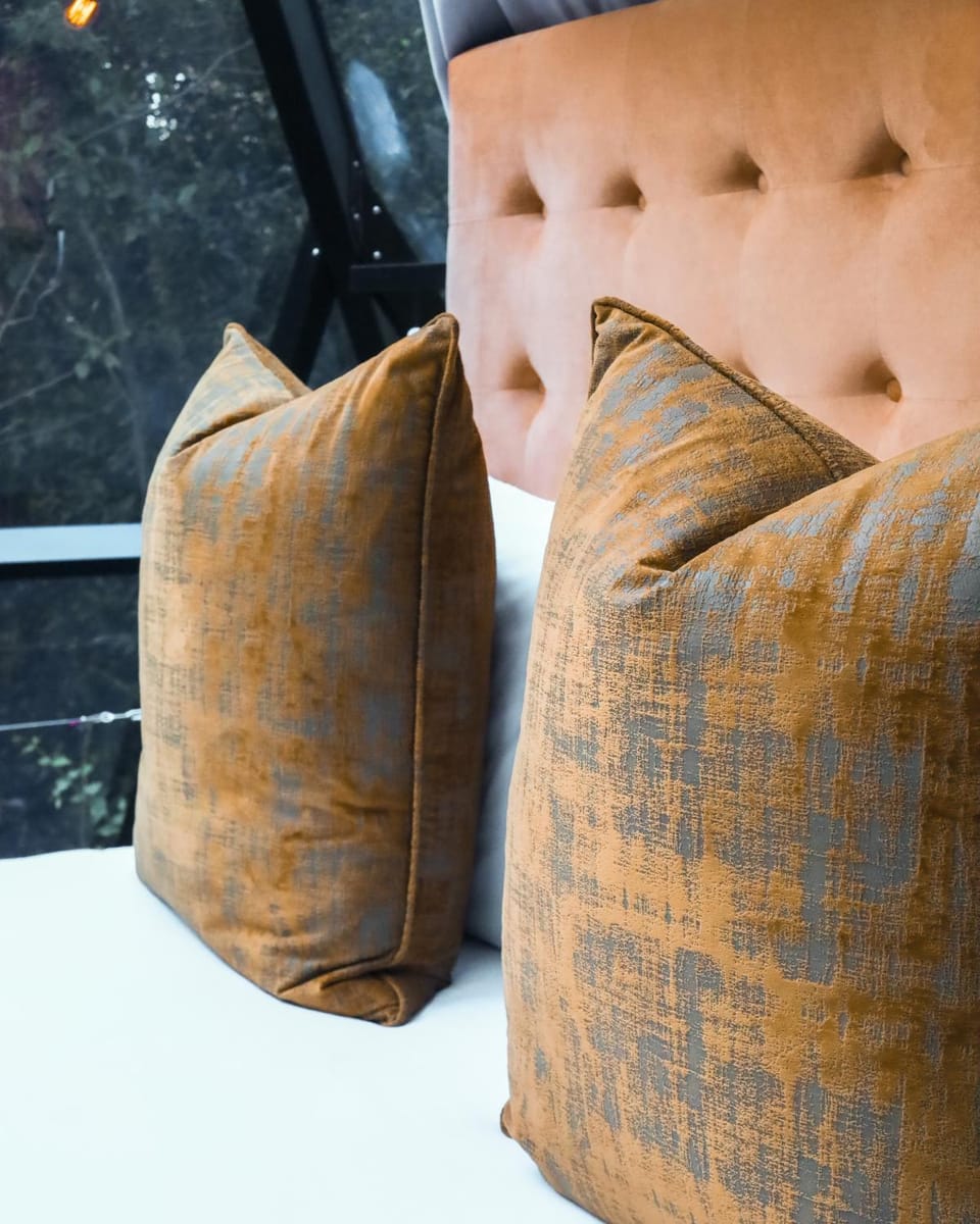 Bed, Decorative detail, Bedroom