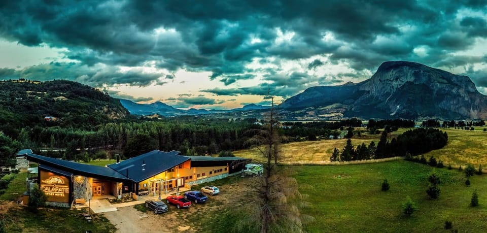 Property building, Natural landscape, Mountain view