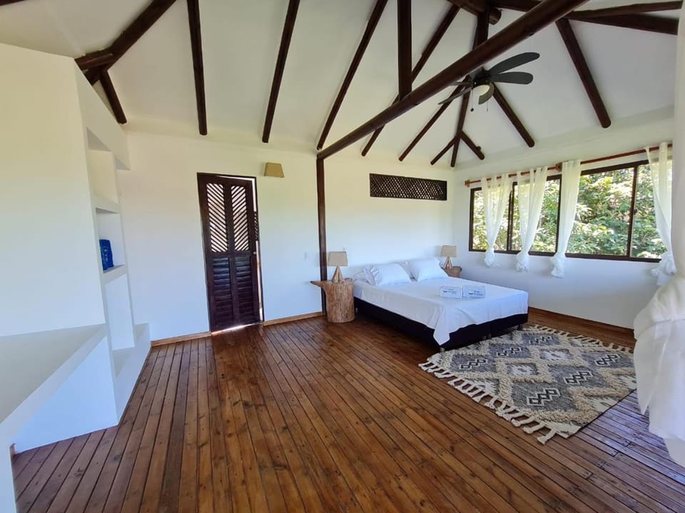 Bed, Photo of the whole room, Garden view, safe, air conditioner