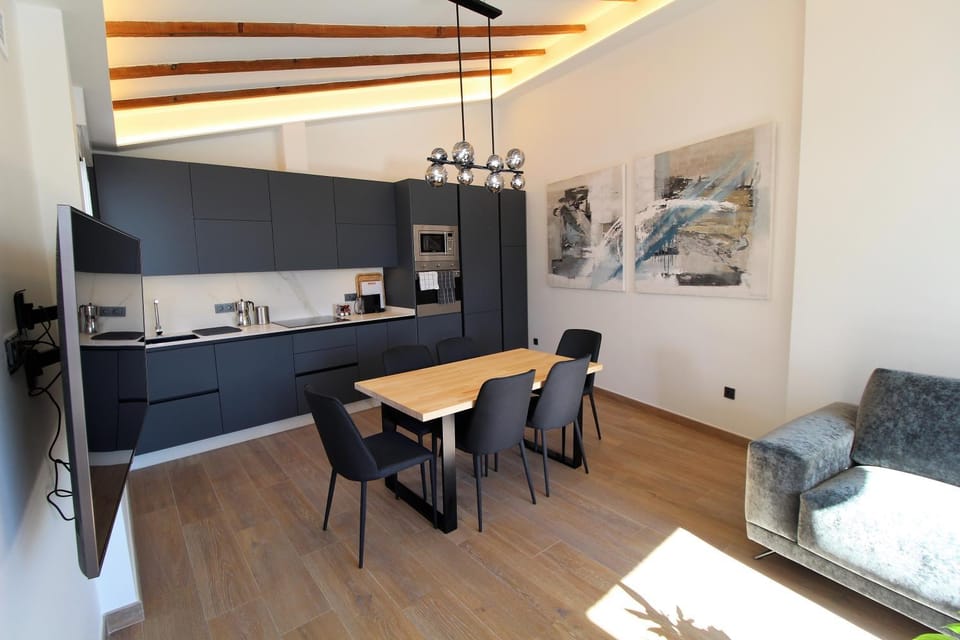 Atico loft de lujo con terraza espectacular y vista a los 2 castillos Apartment in Alicante