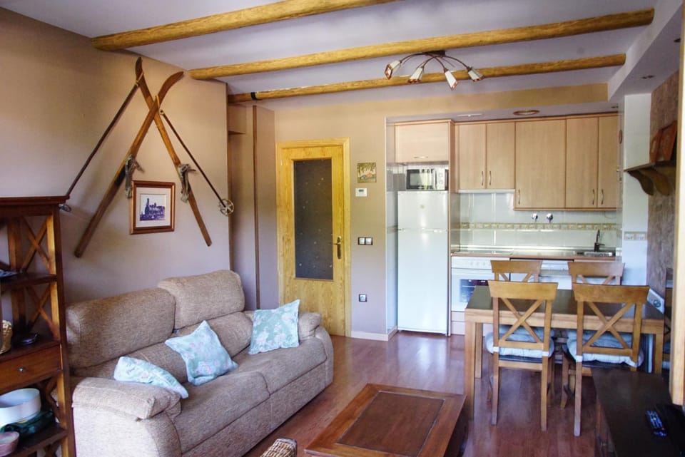 Kitchen or kitchenette, Living room