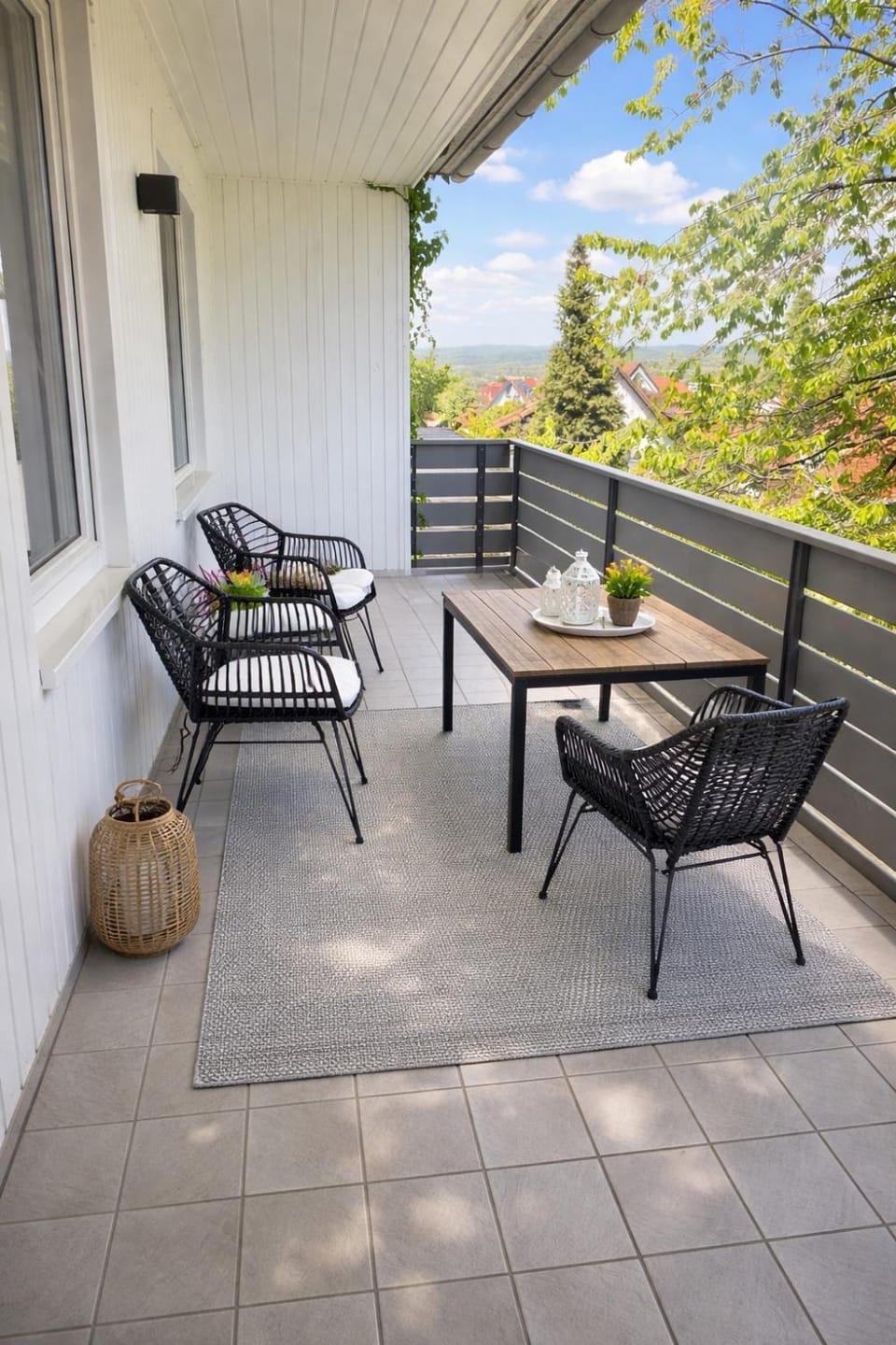 View (from property/room), Balcony/Terrace, Seating area