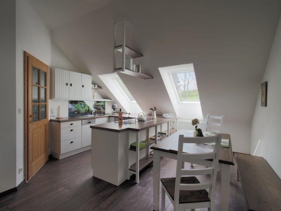 Kitchen or kitchenette, Dining area
