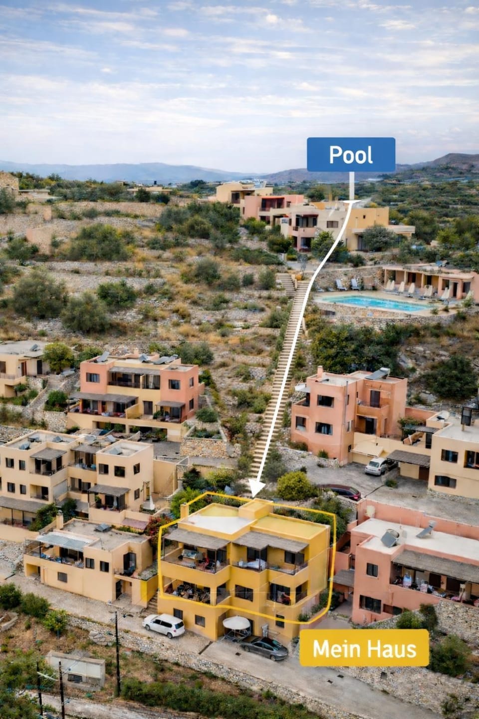 Property building, Swimming pool