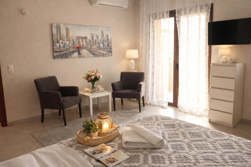 Bedroom, air conditioner
