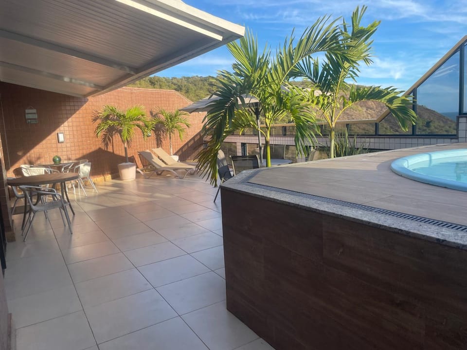 Natural landscape, Balcony/Terrace, Sea view, Swimming pool, sunbed