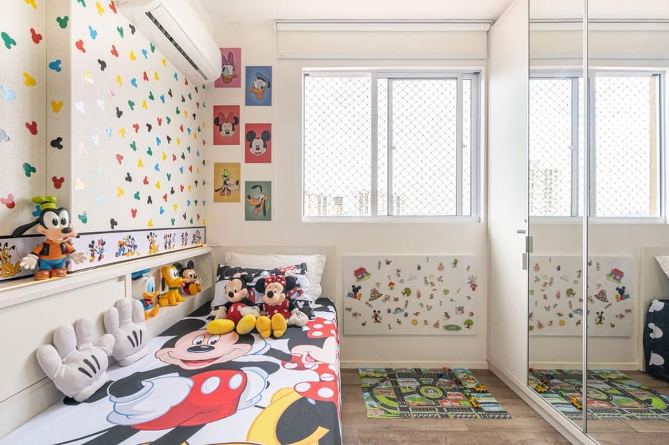 PRAIAPARK -APTO DIFERENCIADO-BETO CARRERO,MAR,WIFI300m,QUARTO DISNEY Apartment in State of Santa Catarina