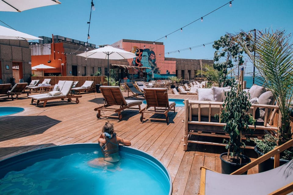 People, Balcony/Terrace, Swimming pool