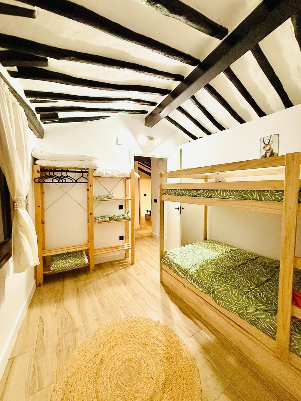 Photo of the whole room, Bedroom, bunk bed