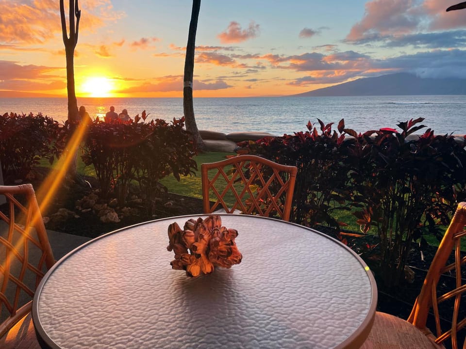 Patio, Sunset