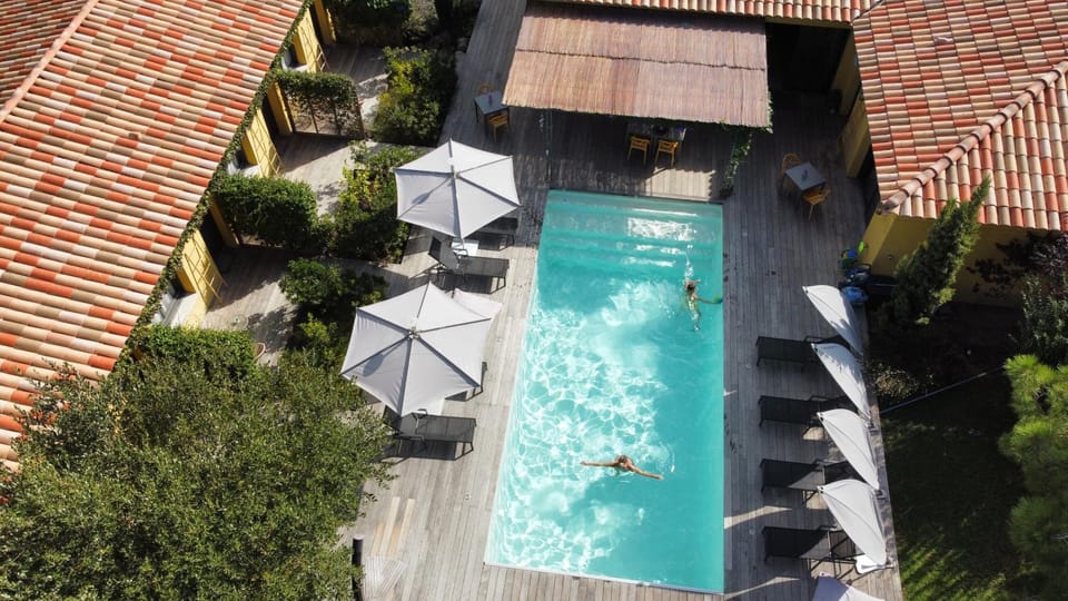 Bird's eye view, Pool view, Swimming pool