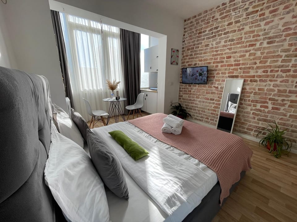 Bed, TV and multimedia, Photo of the whole room, Seating area, towels