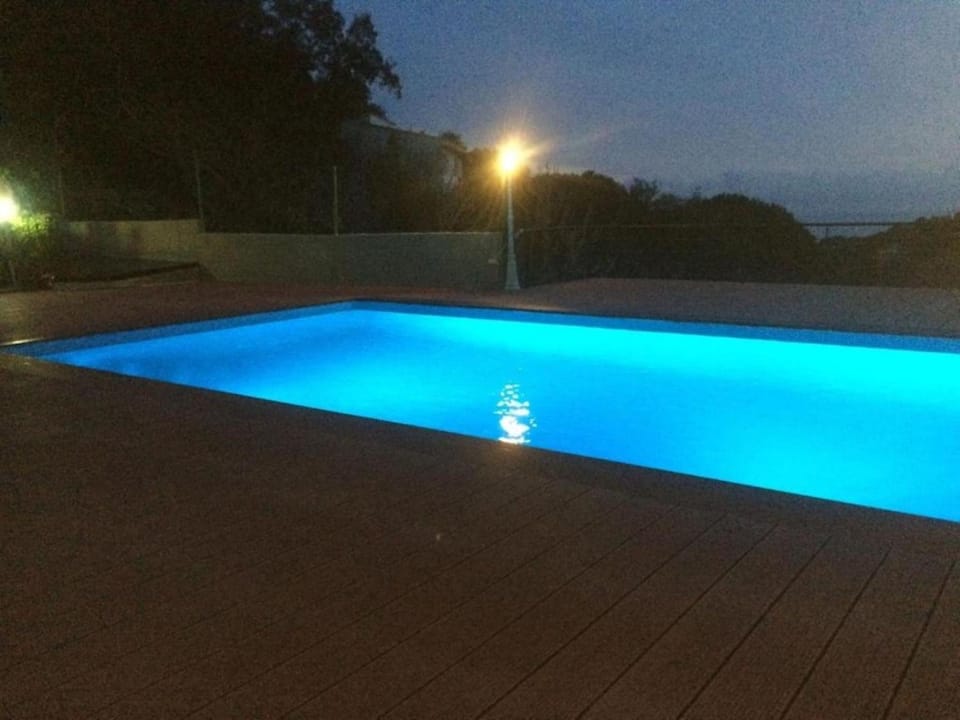 Night, Pool view