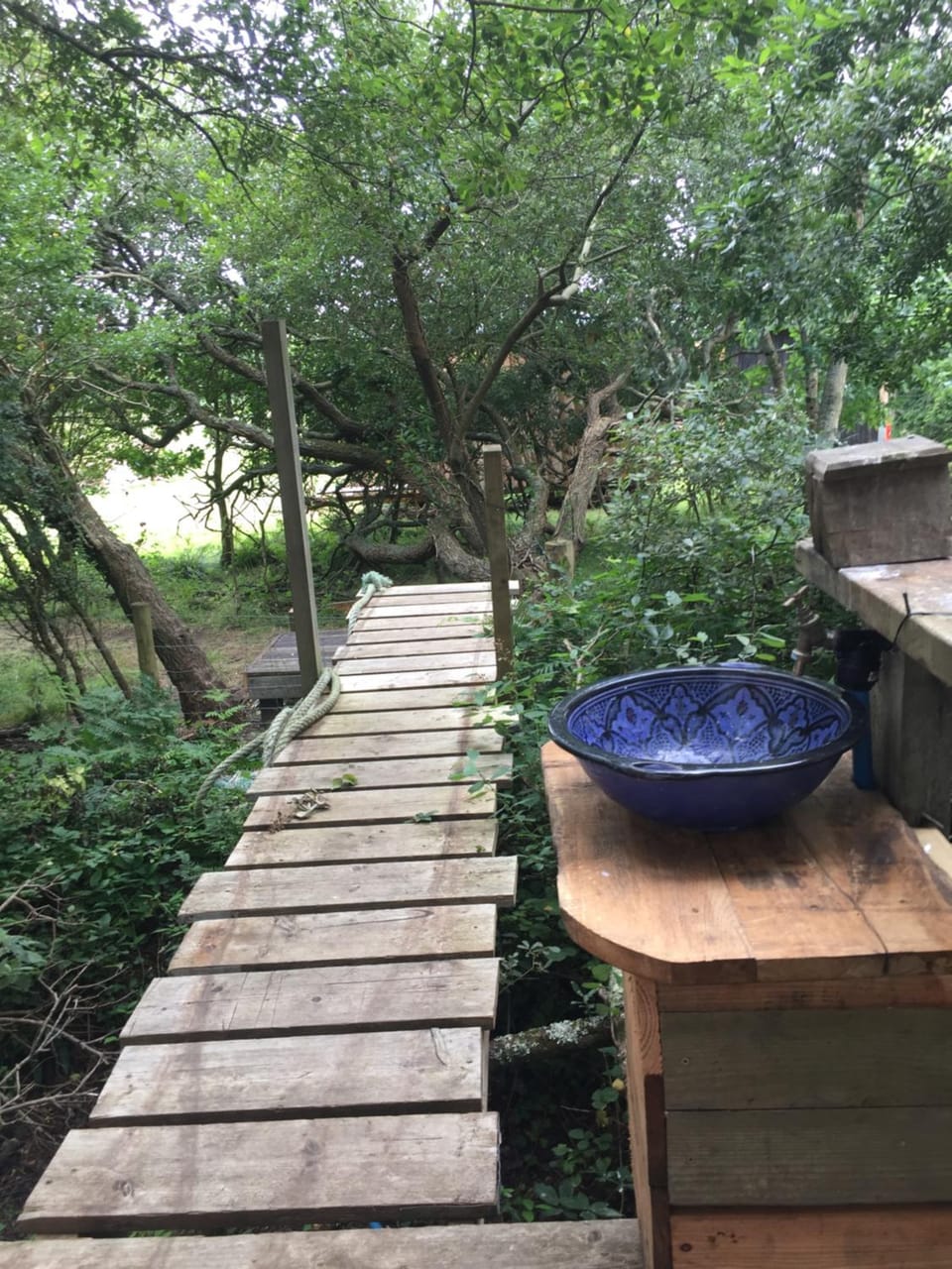 Sky View Shepherd's Huts with Woodburning Hot Tub Chalet in Redruth