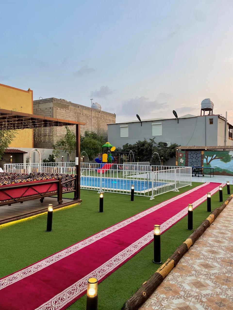 Day, Seating area, Pool view, Swimming pool