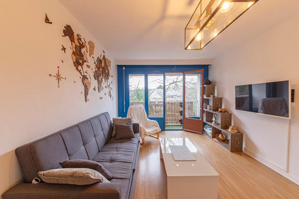Frémur - Wifi - Parking - Balcon Apartment in Angers