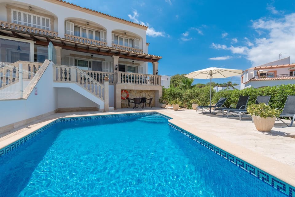 New! Villa Cala Marçal, Stunning Sea Views Just Steps from the Beach Villa in Migjorn