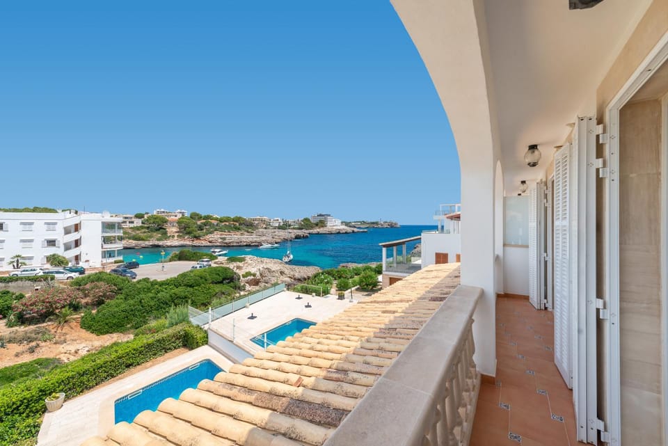 New! Villa Cala Marçal, Stunning Sea Views Just Steps from the Beach Villa in Migjorn