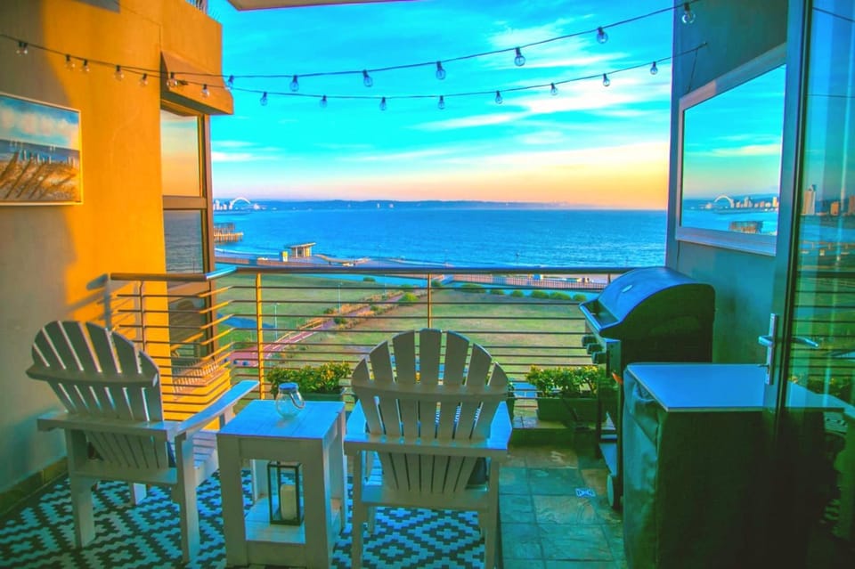 View (from property/room), Sea view, Sunset